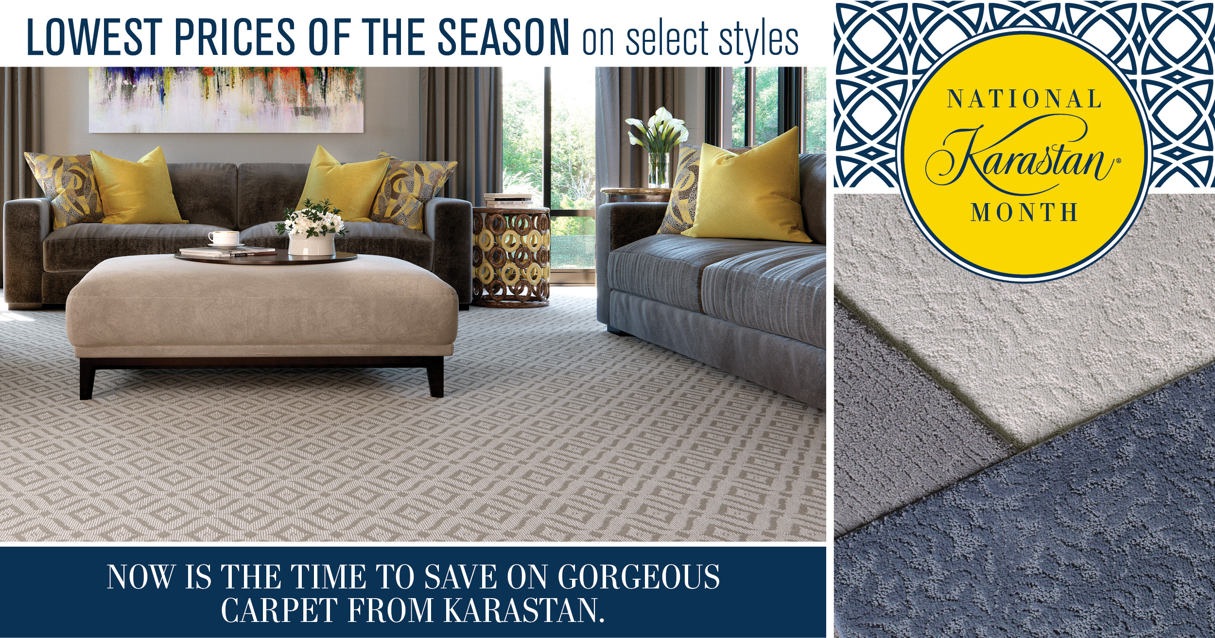 Spring into Savings during National Karastan Month Hodge Floors