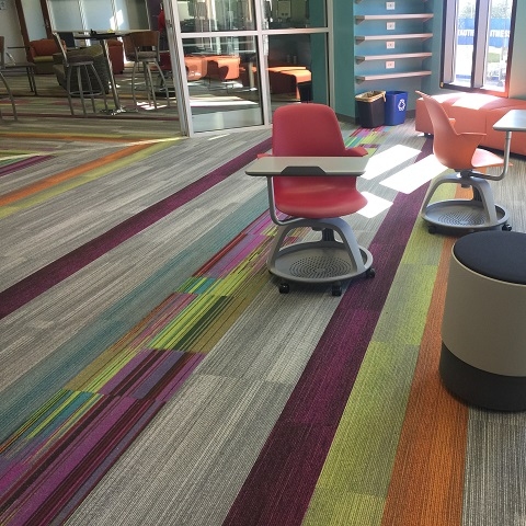 Completed Projects Hodge Floors Spartanburg Sc Spartanburg County Library Room